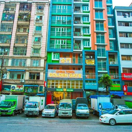 Golden Gate China Town Hotel Rangum Exterior foto