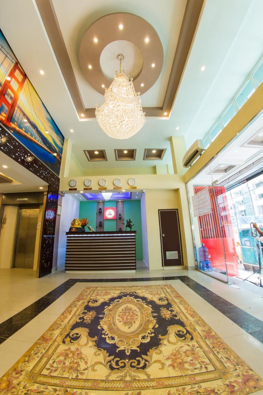 Golden Gate China Town Hotel Rangum Exterior foto