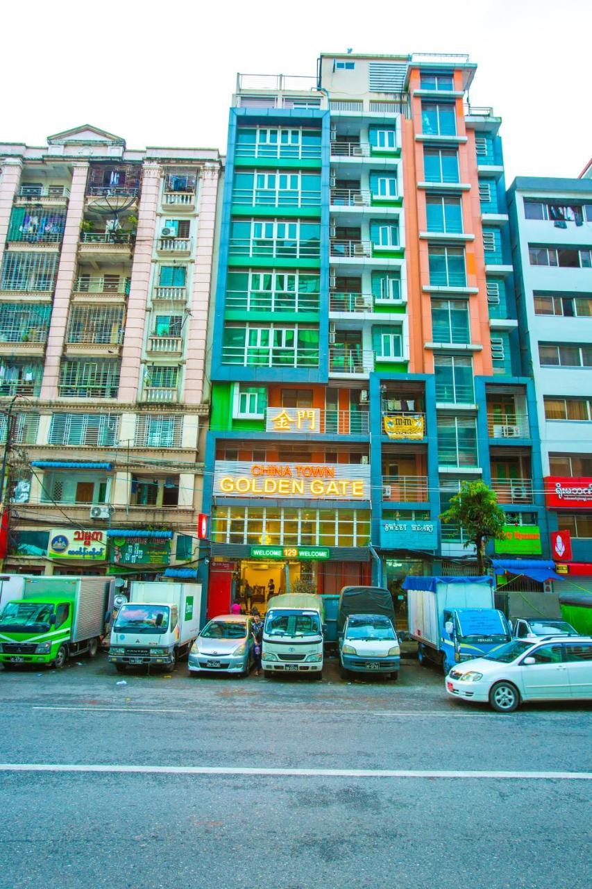 Golden Gate China Town Hotel Rangum Exterior foto