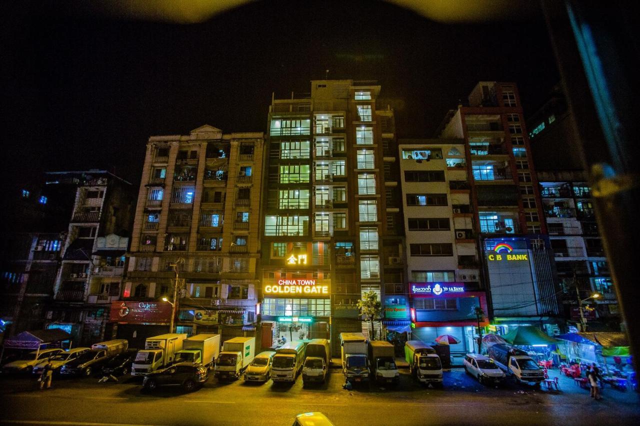 Golden Gate China Town Hotel Rangum Exterior foto