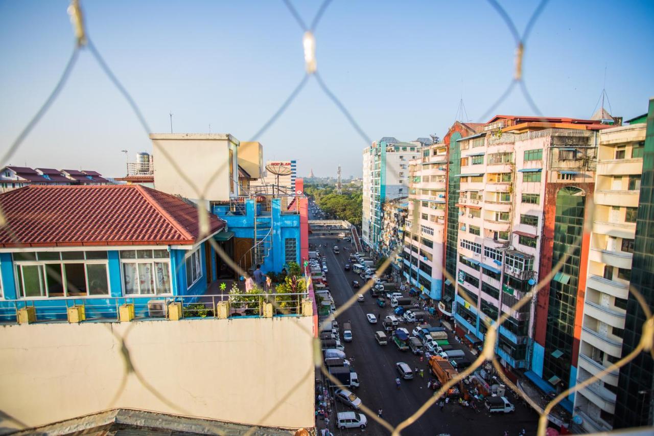 Golden Gate China Town Hotel Rangum Exterior foto